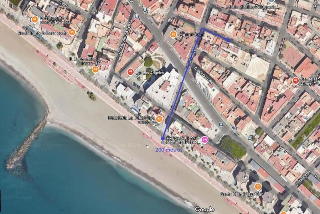 Apartament Piso A 200 Metros De La Playa Llegada Autonoma Almería Zewnętrze zdjęcie